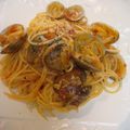 ピーチュケ's cooksnap of when they made あさりのパスタ♪トマト味.