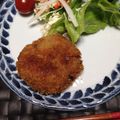 よこ♡'s cooksnap of when they made たっぷりキャベツの合挽き肉のメンチカツ.
