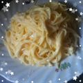 寝不足でいたい's cooksnap of when they made 簡単！とろけるチーズで本格チーズパスタ.