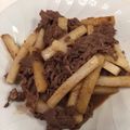 ｈｉ－ｔａｎ's cooksnap of when they made 牛肉と長芋のわさび醤油炒め☆.