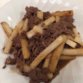 ｈｉ－ｔａｎ's cooksnap of when they made 牛肉と長芋のわさび醤油炒め☆.