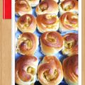 みーはーママ☆'s cooksnap of when they made りんごのくるくるミニパン.