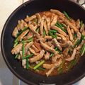 ミルココまま's cooksnap of when they made 豚肉とにんにくの芽の炒めもの（甘辛味噌味.