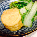 yummy?'s cooksnap of when they made がんもとしろ菜の煮浸し.