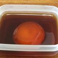 おはなすき's cooksnap of when they made めんつゆde卵黄漬け.