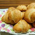 あずきなもなか's cooksnap of when they made ホシノでサクサククロワッサン.
