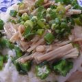 悠おかしゃん's cooksnap of when they made おくらトロロうどん～今日の昼ごはん～.