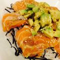 ☆ひこーきママ☆'s cooksnap of when they made アボカドサーモンどんぶり.