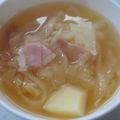 悠おかしゃん's cooksnap of when they made キャベツとベーコンのスープ.