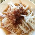 sachinchan's cooksnap of when they made 梅ドレ大根サラダ.