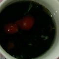 ma___111's cooksnap of when they made ●あら美味しい☆トマト入りワカメスープ●.