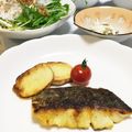 Rave999999's cooksnap of when they made カレー風味♪鮭のムニエル.