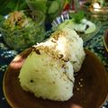 もりあん農園's cooksnap of when they made 塩昆布とチーズのおむすび.