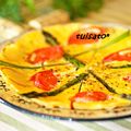 ついてるさとちゃん's cooksnap of when they made ワンエッグ✿春のオープンオムレツ.
