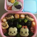 パパ大好きみほママ's cooksnap of when they made キャラ弁❁ツムツム弁当.