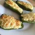 riridesu's cooksnap of when they made トースターで簡単☆ピーマンのポテサラ詰め.