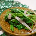 赤い電話's cooksnap of when they made 簡単ほうれん草とベーコンのバターソテー.