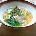 メリッサ＊'s cooksnap of when they made 冷やし雑炊.