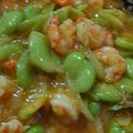 emittsu☆'s cooksnap of when they made そら豆えび炒め.