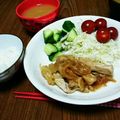 真央pooh's cooksnap of when they made 超～簡単♪ポークソテー★にんにく醤油味.