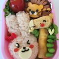 ハチミツくま's cooksnap of when they made 動物園や運動会に動物さん弁当☆.