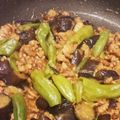 あふぉん's cooksnap of when they made 豚ひき肉・茄子・ししとうの味噌炒め.