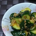 みがつくひと's cooksnap of when they made 簡単一品！つまみに！きゅうりのキムチ和え.