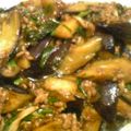 ゆきんこ　８'s cooksnap of when they made 茄子とひき肉の甘辛炒め煮.