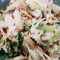 北斗7's cooksnap of when they made 新玉ねぎと蒸し鶏の梅マヨサラダ☆.