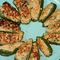 美和マミー's cooksnap of when they made 夏に美味しい♪青じそ入りピーマンの肉詰め.