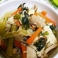 ユーロン's cooksnap of when they made 高野豆腐と野菜と卵の炒め物.