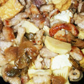 ぶーーのすけ's cooksnap of when they made 厚揚げと豚肉の搾菜炒め.