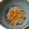 まひろのしっぽ's cooksnap of when they made モヤシでかさまし！人参しりしり〜.