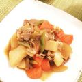 maaaaaaiky's cooksnap of when they made 豚肉となすの煮物.