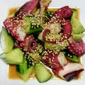 chikarru's cooksnap of when they made 簡単☆たこときゅうりのさっぱり漬け.