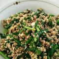 rukiruna's cooksnap of when they made ご飯がすすむ！　簡単♪ニラ玉ミンチ炒め.