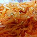 くるくま葉月's cooksnap of when they made にんじんのなます胡麻和え.
