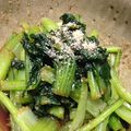 yasumine's cooksnap of when they made ターツァイの中華風お浸し.