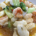 クック7KMNG3☆'s cooksnap of when they made いかとエビと野菜のあっさり塩炒め.