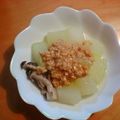 いさと's cooksnap of when they made 冬瓜の鶏味噌あん.