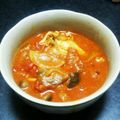 Mio＊Masa's cooksnap of when they made 手羽元とチンゲン菜のトマト煮込み♪簡単.