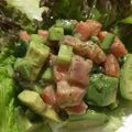 Pepperminta's cooksnap of when they made サーモンとアボカドのタルタル.