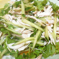 lingmujie's cooksnap of when they made 妊婦ご飯★簡単！ささみのアジアンサラダ.