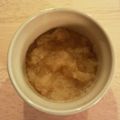 シナモシナモ's cooksnap of when they made 離乳食に☆すりおろしリンゴ煮.
