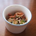 hana๑'s cooksnap of when they made オクラ・小エビ ・しらす和え♪.