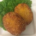 おんにゃお's cooksnap of when they made とろける♪ベーコン入りかぼちゃコロッケ.