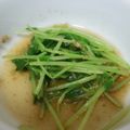 pearlpink's cooksnap of when they made 簡単に豆苗お浸し.