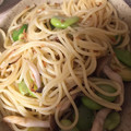 kao☀︎'s cooksnap of when they made 空豆と桜エビの和風パスタ♪.