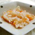 yasutonton's cooksnap of when they made かぶの人参甘酢漬け.