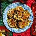 えーしょ's cooksnap of when they made れんこんのはさみ焼きオニオンソースがけ☆.
